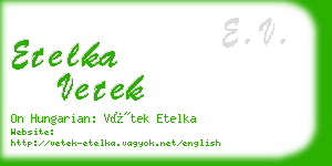 etelka vetek business card